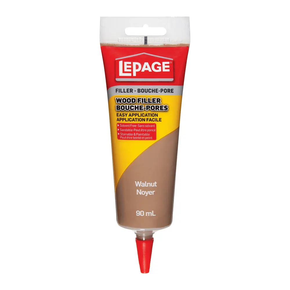 Walnut Tinted Wood Filler, 90 ml