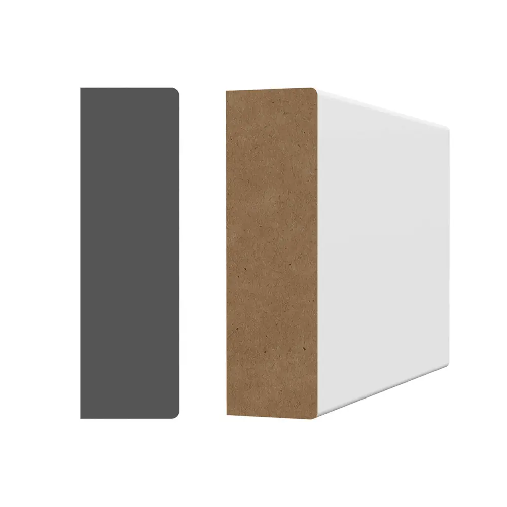 3/4" x 2-1/2" x 8' Chalk Primed MDF Rectangular Molding