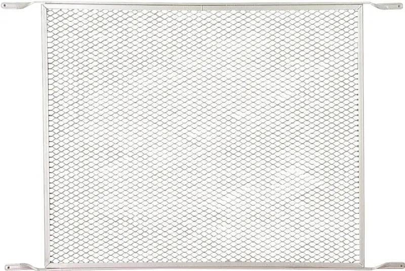 M-D 33282 Door Grill, 19 W, 24 H, Aluminium, Mill