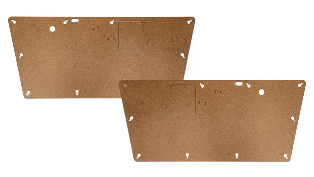 Builder Door Panel Blanks, 1968-77 Ford Bronco