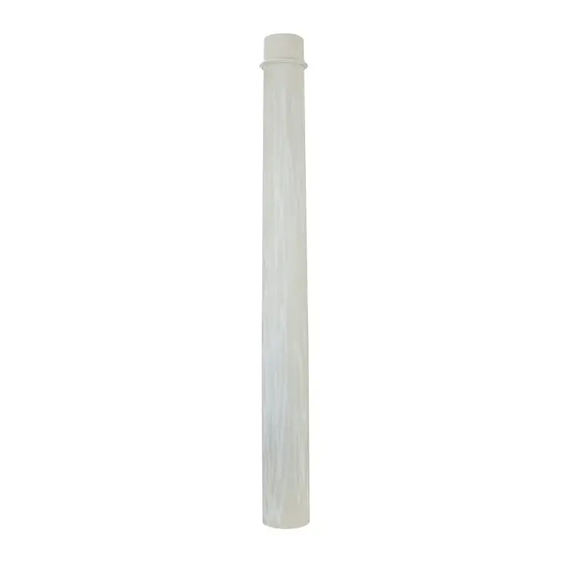 Hb&G 45090 Column, 8 ft H, Round, Tapered, Grp Reinforced Polymer, White