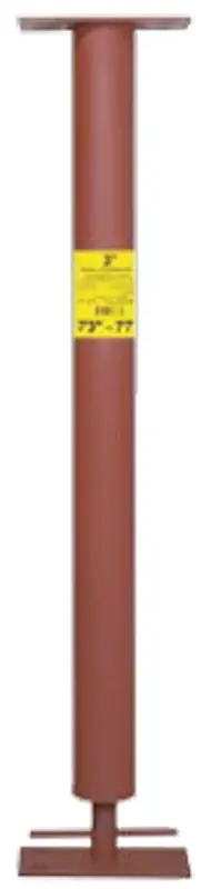 Marshall Stamping Extend-O-Column Series AC369/3691 Round Column, 6 ft 9 to 7 ft 1