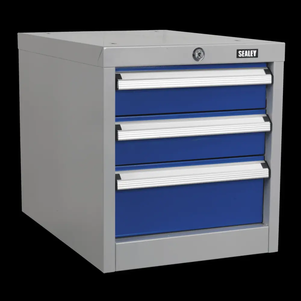 Sealey API16 Industrial Tripartite Drawer Unit API Series Workbenches