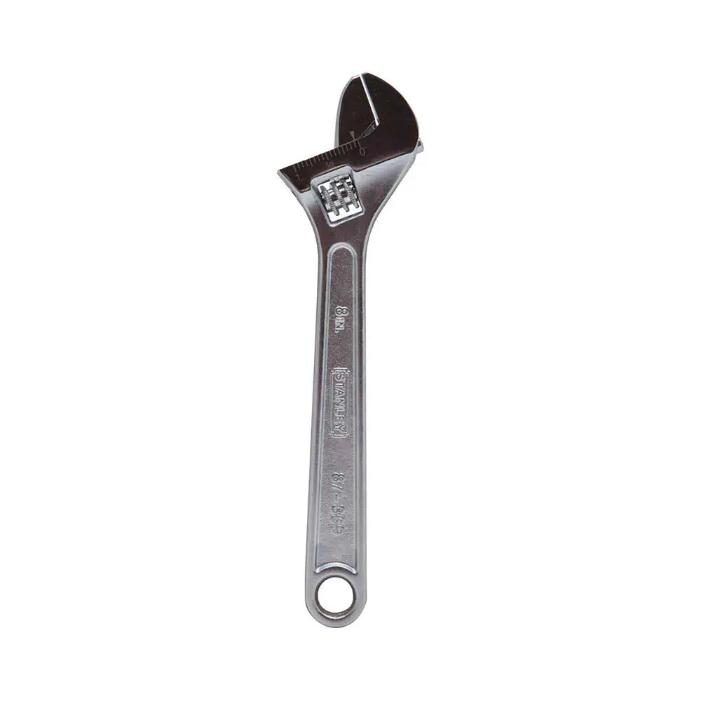 Adjustable Wrench, 8"