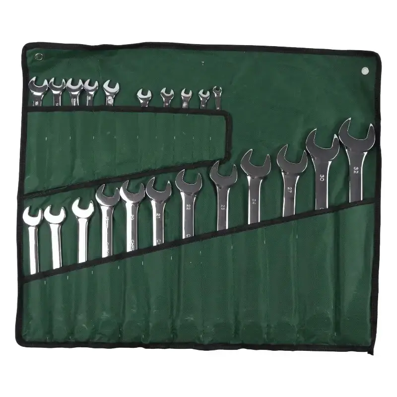 22 Pieces Aftermarket John Deere Metric Full-Polished Combination Wrench Adjust TY19977